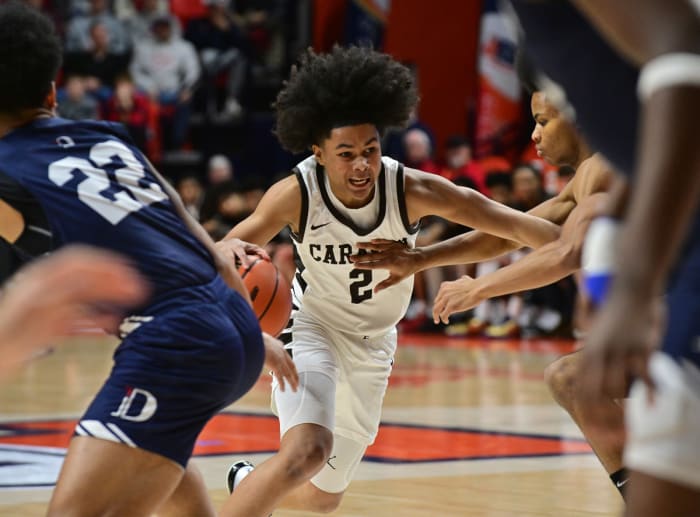 DePaul Prep Mount Carmel Illinois boys basketball March 9 2024 Tim Vizer 26780